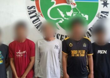 Polres Pohuwato Ringkus 6 Pria Terlibat Narkoba