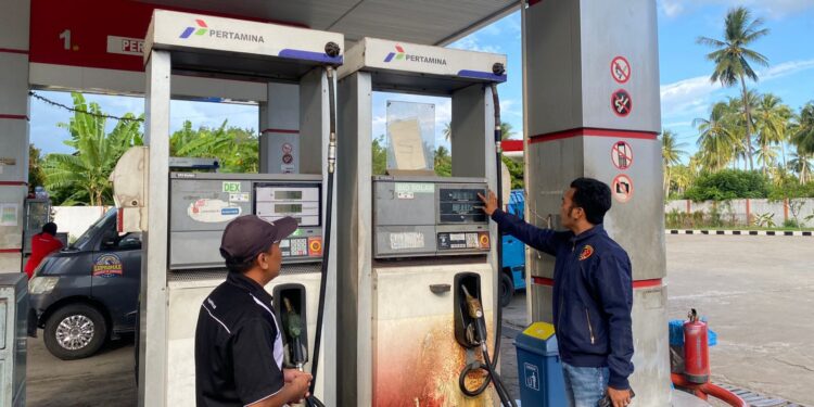 Polres Pohuwato Lakukan Pengecekan Terkait Dugaan Kecurangan di SPBU