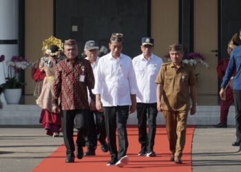Presiden Jokowi Resmikan Bandara Panua Pohuwato Bersama Saipul dan Nasir