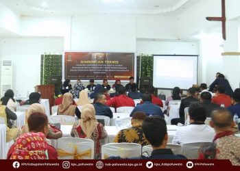 KPU Pohuwato Gelar Bimtek Verifikasi Faktual Kesatu Syarat Dukungan Pasangan Perseorangan