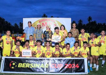 Suharsi – Nasir Bersama Hadiri Penutupan Bersinar Cup 2024 di Desa Tahele
