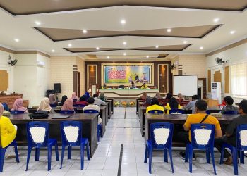 Gandeng BAZNAS dan Kemenag Pohuwato, Mahasiswa KKP Desa Palopo Gelar Pelatihan Bagi Pelaku UMKM