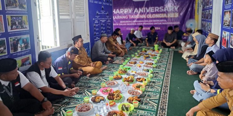 Doa Bersama Awali Rangkaian Kegiatan HUT ke-3 KT Olongia Desa Sipayo