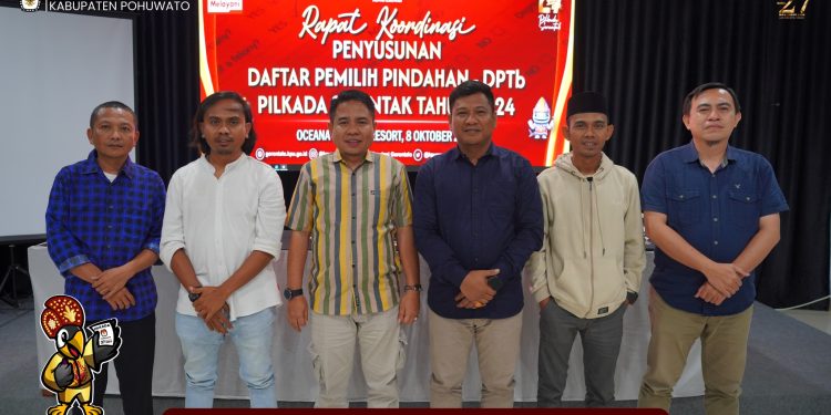 KPU Pohuwato Siap Optimalkan Pelayanan Pemilih Pindahan dalam Rakor DPTb Menjelang Pilkada 2024