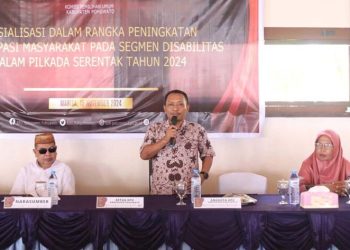 KPU Pohuwato Sasar Penyandang Disabilitas dalam Sosialisasi
