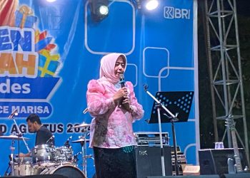 Di Malam Panen Hadiah Simpedes, Suharsi Igirisa Apresiasi Pinca BRI Branch Office Marisa