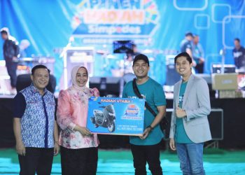 Keren! 4 Unit Motor jadi Hadiah Utama di Panen Hadiah Simpedes BRI Branch Office Marisa