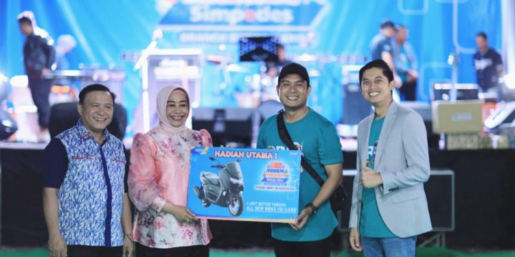Keren! 4 Unit Motor jadi Hadiah Utama di Panen Hadiah Simpedes BRI Branch Office Marisa