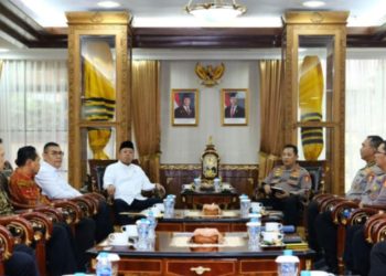 Kunjungi Kapolri, Menteri Nusron Perkuat Kerja Sama untuk Berantas Mafia Tanah