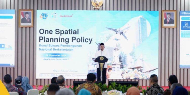 Hari Tata Ruang, Menteri Nusron Tekankan Penyelesaian One Map Policy dan One Spatial Planning Policy