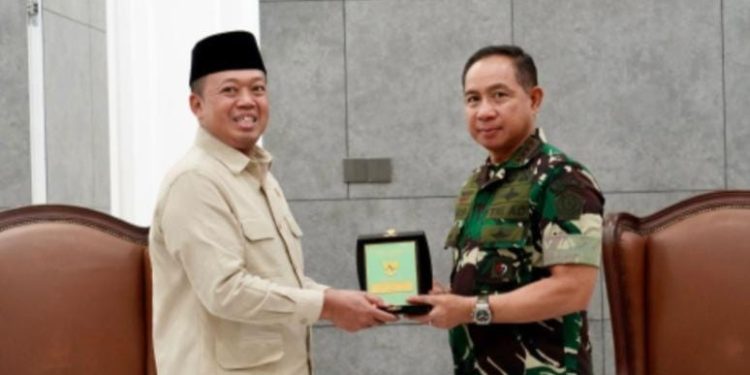Menteri Nusron Ajak Panglima TNI Berkolaborasi Tangani Sengketa Pertanahan