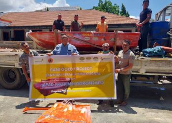 PGP Serahkan Bantuan Perahu Operasional kepada BPBD Provinsi Gorontalo