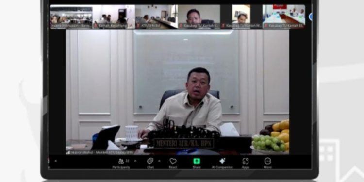 Pesan Menteri Nusron ke Kanwil BPN Provinsi NTB dan Bengkulu: Kita Tata SDM Sesuai dengan Beban Kerja