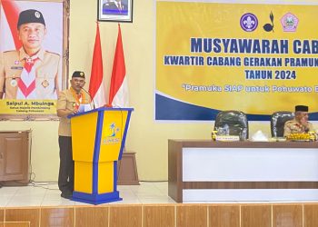 Diamanahi Saipul, Nasir Giasi Calon Tunggal Ketua Kwarcab Pohuwato