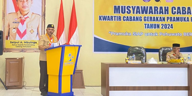 Diamanahi Saipul, Nasir Giasi Calon Tunggal Ketua Kwarcab Pohuwato