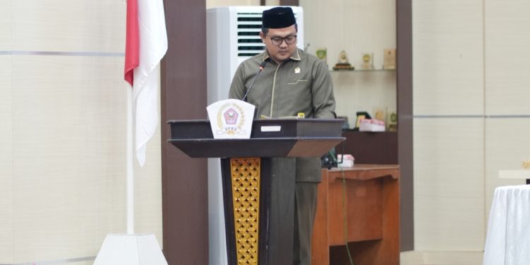 Dalam Pandangan Umum LKPJ, Akbar Baderan Soroti Isu Strategis