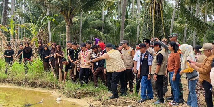 Darurat Malaria, Kwarcab Pohuwato Lakukan Upaya Pencegahan di Desa Bulangita