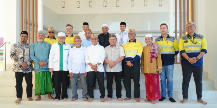 Masjid Agung Pohuwato Adakan Syukuran Selesainya Renovasi Oleh Pani Gold Project