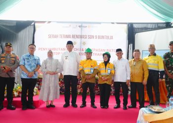 Pani Gold Project Renovasi Sekolah Ke-4, Gubernur Gorontalo Hadiri Serah Terima