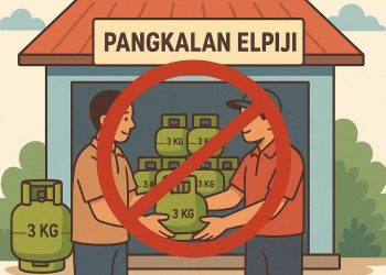 Awas! Pangkalan Elpiji yang Jual Tabung Gas ke Pengecer Bakal Ditutup Permanen
