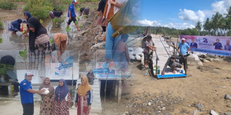 Demokrat Pohuwato Rayakan HUT dengan Aksi Sosial: Pembangunan Jembatan, Baksos dan Layanan Medis