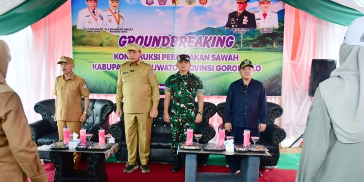 Kehadiran Ketua DPRD Pohuwato Tegaskan Dukungan Penuh terhadap Program Cetak Sawah Baru