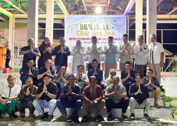 Sambut Ramadhan, Penambang Lokal Pohuwato Gelar Halal Bihalal