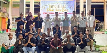 Sambut Ramadhan, Penambang Lokal Pohuwato Gelar Halal Bihalal