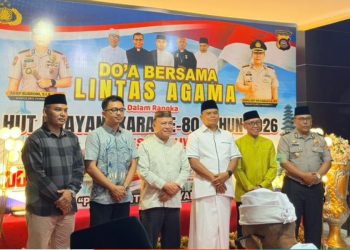 Ketua DPRD Pohuwato Hadiri Doa Bersama HUT Bhayangkara ke-80, Apresiasi Pengabdian Polri