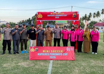 Kapolres Cup 2026 Resmi Bergulir, Ketua DPRD Pohuwato Sumbang Bonus Rp7,5 Juta