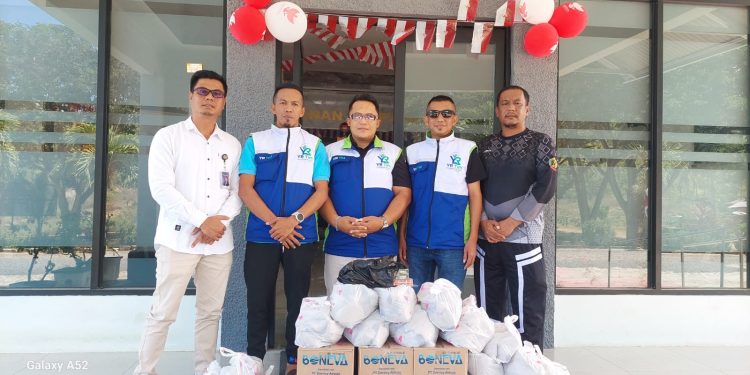 15 Pekan Menebar Kebaikan, YR TIM Sambangi Warga Binaan Lapas Pohuwato