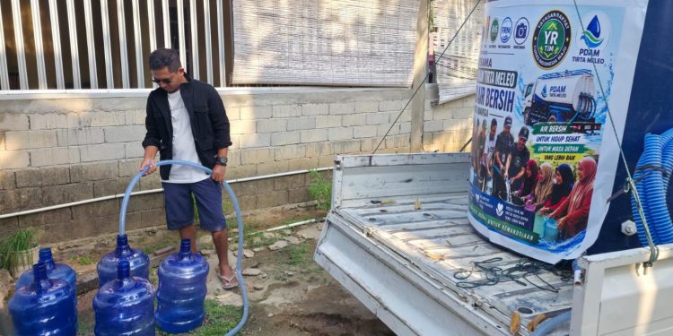 47 Hari Berjalan, YR TIM Salurkan 606.500 Liter Air Bersih untuk Warga Pohuwato